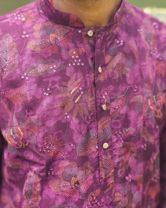 Floral Embroidery Kurta