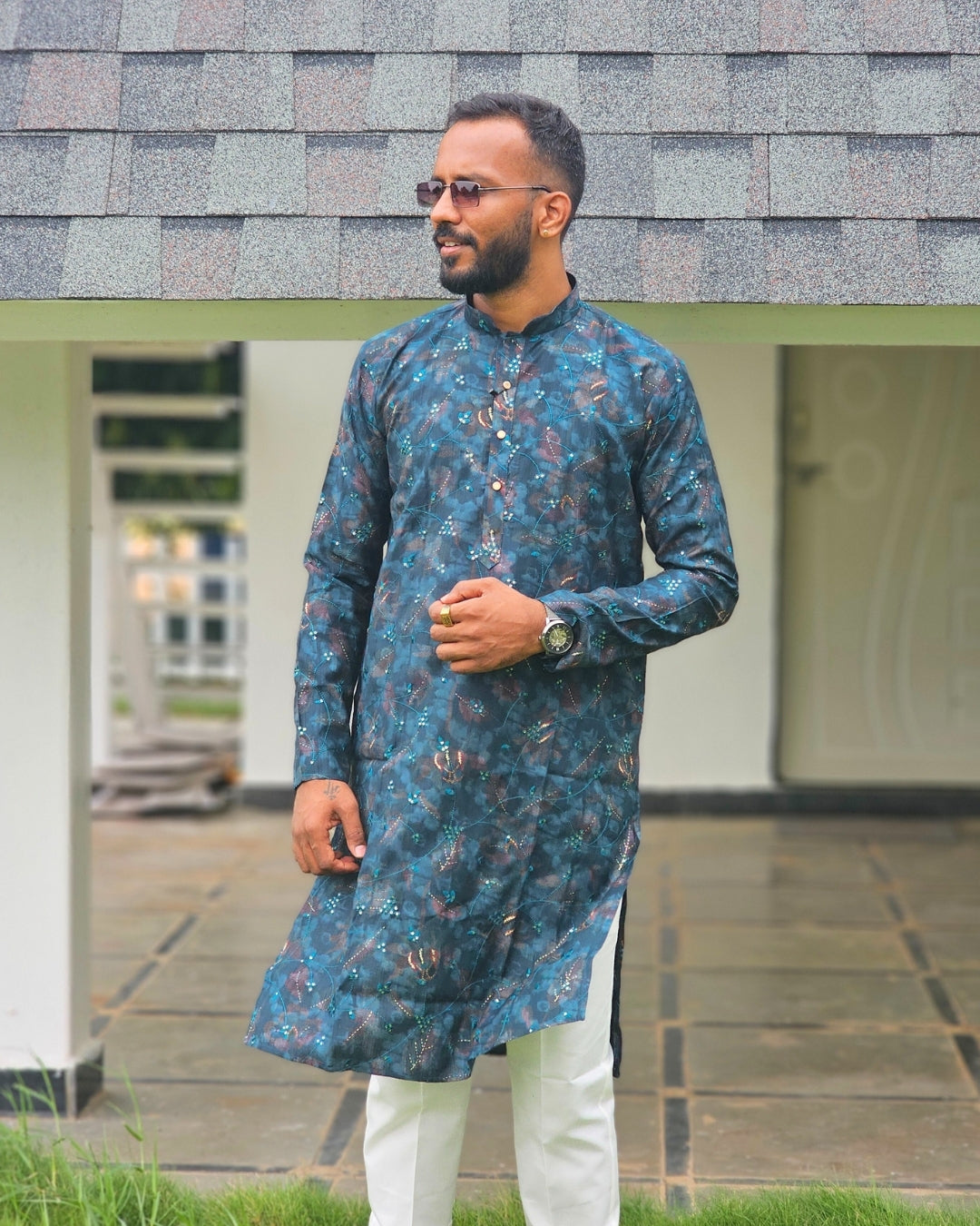 Floral Embroidery Kurta